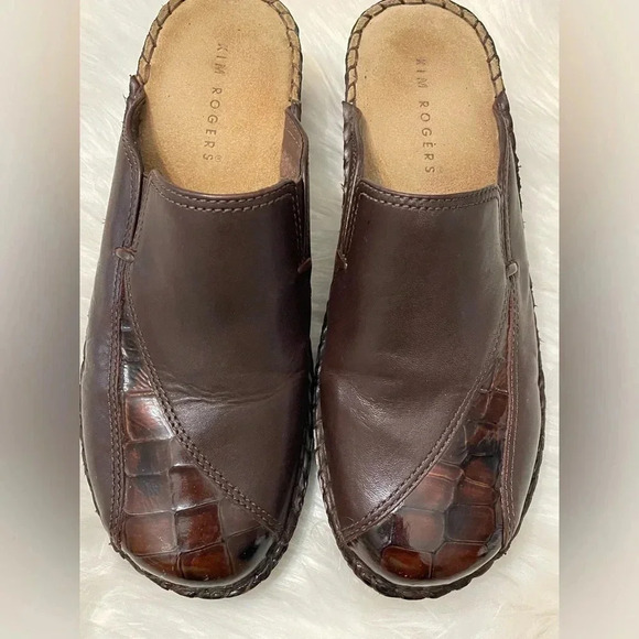Kim‎ Rogers Brown Loafers Size 9 - Picture 1 of 11
